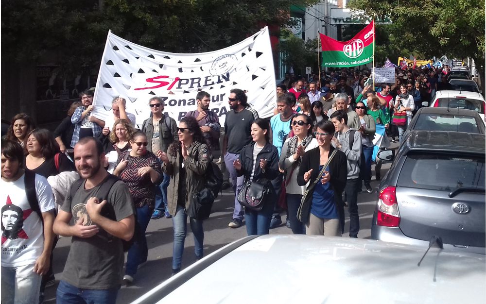 Paro general: La Pampa se movilizó en Santa Rosa