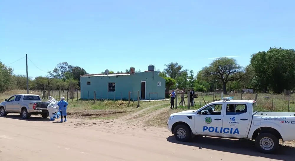 aic allanamiento en Victorica